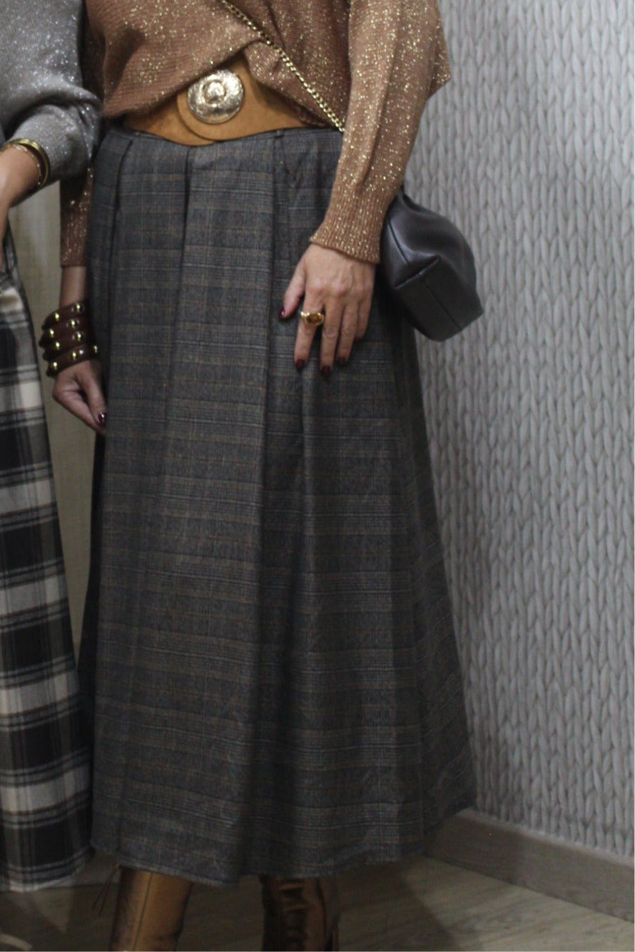 Falda Lamé