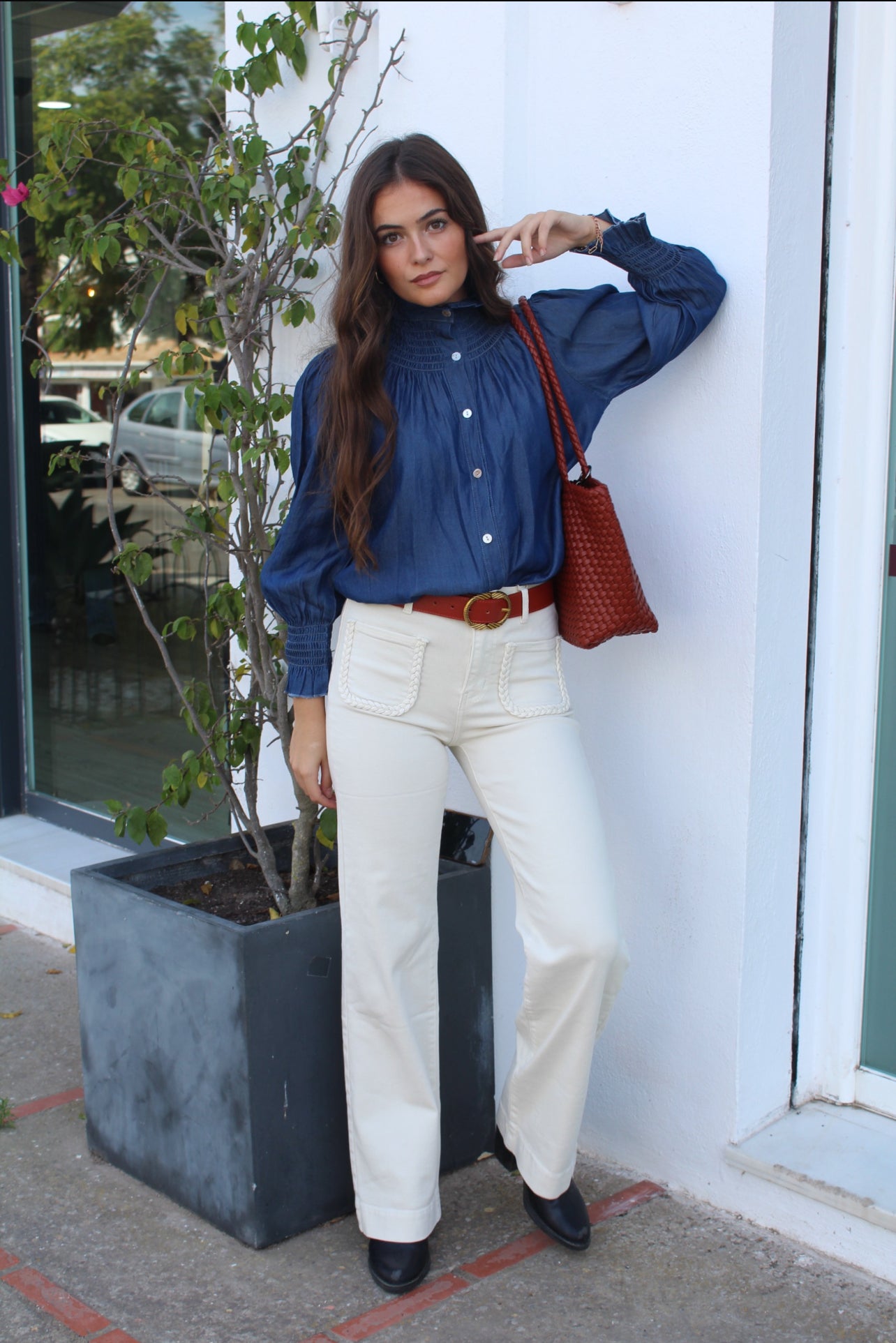Pantalones Blancos