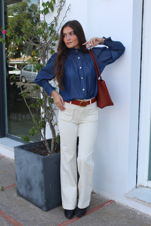 Pantalones Blancos