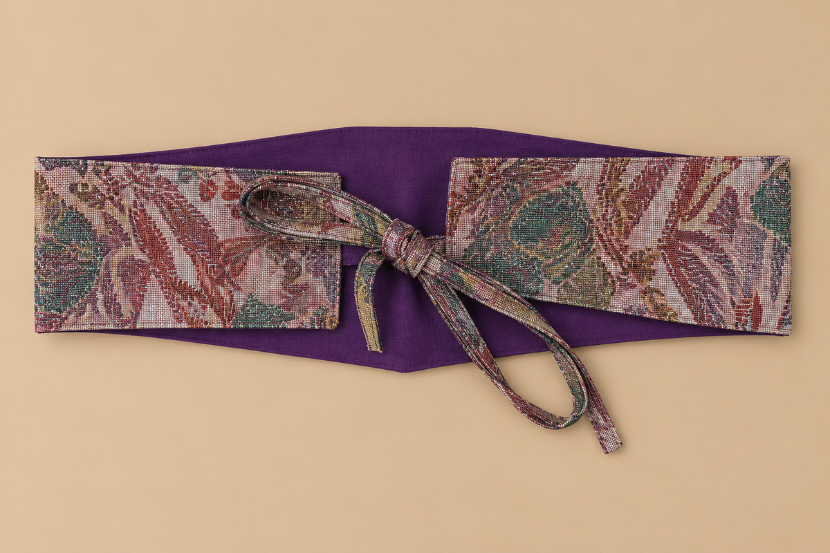 Fajín Lavanda reversible