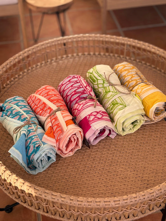 Toalla estampado peces