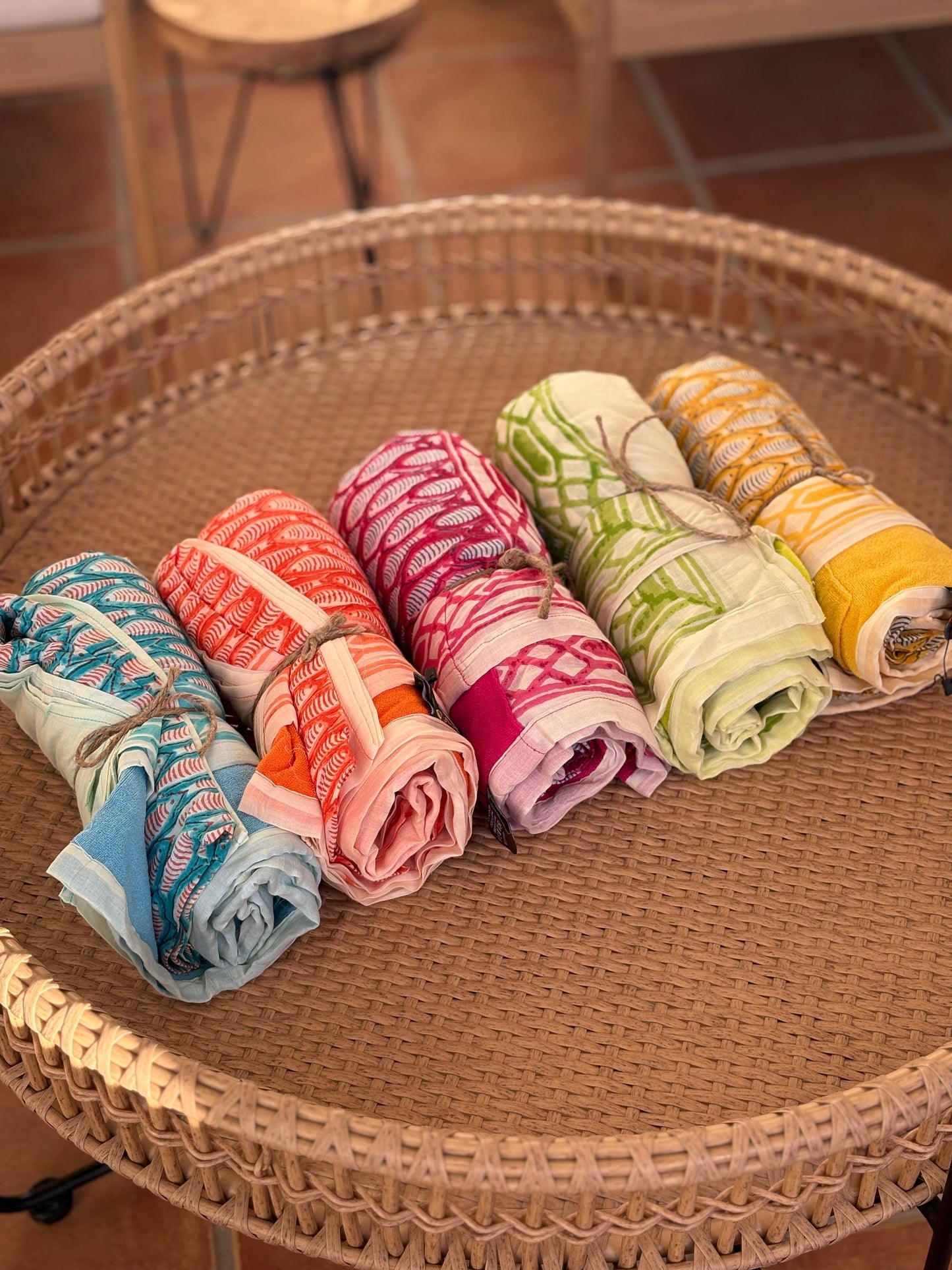 Toalla estampado peces